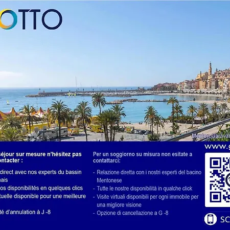 Floreale Palace - Giotto - Agreable Climatise En Etage Eleve Avec Terrasse Ensoleillee Mae-9504 *